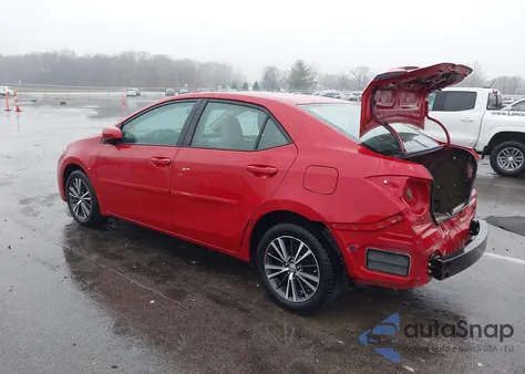 2016 Toyota Corolla Le Plus from USA, damaged, VIN 2T1BURHE8GC551746